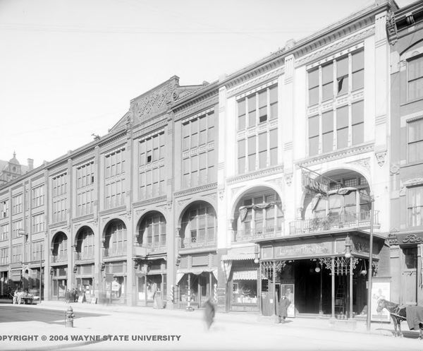 Lyceum Theatre - OLD PHOTO FROM WAYNE STATE LIBRARY